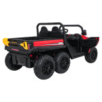 Elektrické autíčko Farmer Truck X-POWER - dvojmiestne, červené
